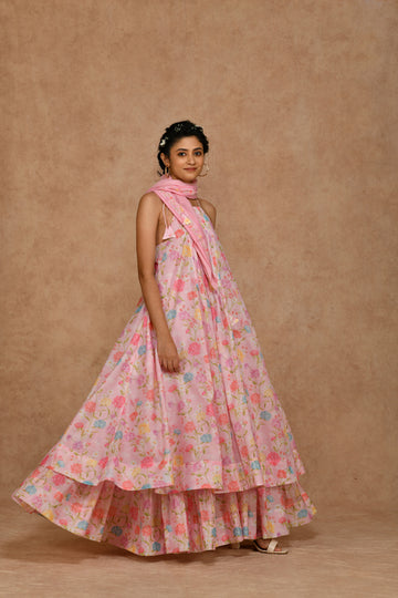 SUBAKI PINK MAXI DRESS
