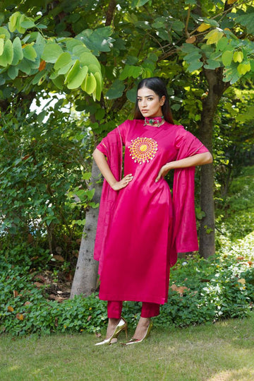 Gulab patch suit
