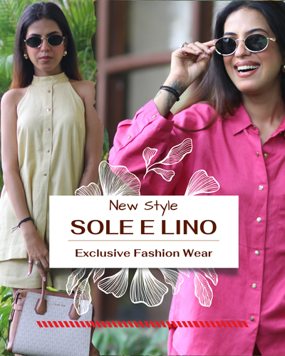 Beige Aesthetic Exclusive Fashion Wear Collection Clothing Banner (400 x 500 px)